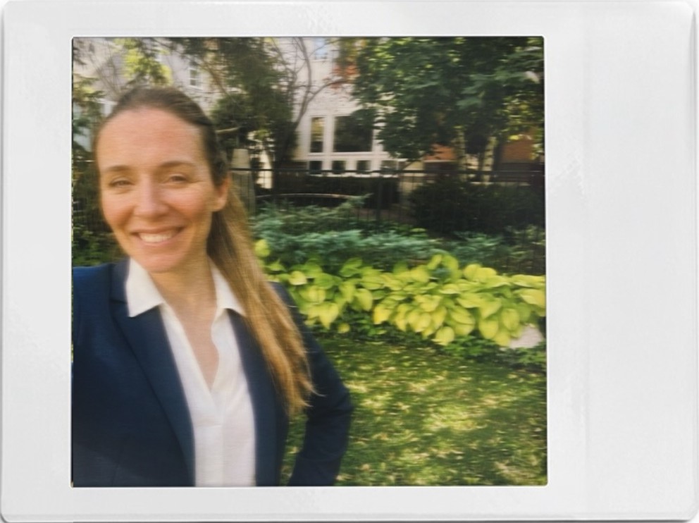 Megan C. Starkey, CEO & Principal Consultant of RBD., in an instant-film photo